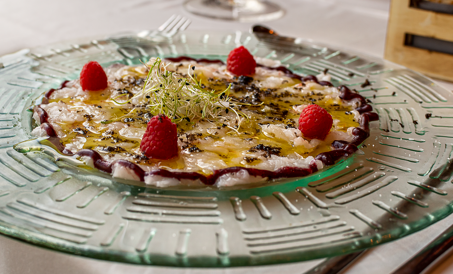 Carpaccio de gambas